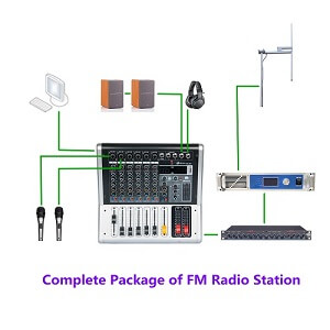 500W Radio Station System